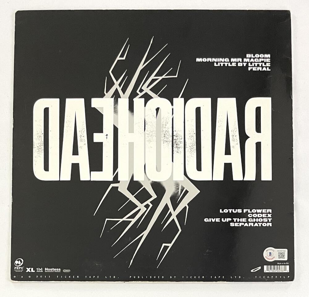 Radiohead Full Band Complete (x5) Signed Autograph Album Vinyl