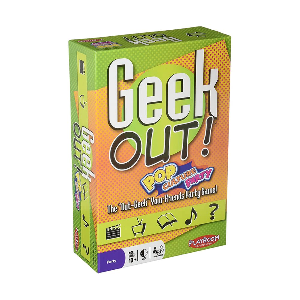 Playroom Entertainment Geek Out! POP Culture Party Card Game