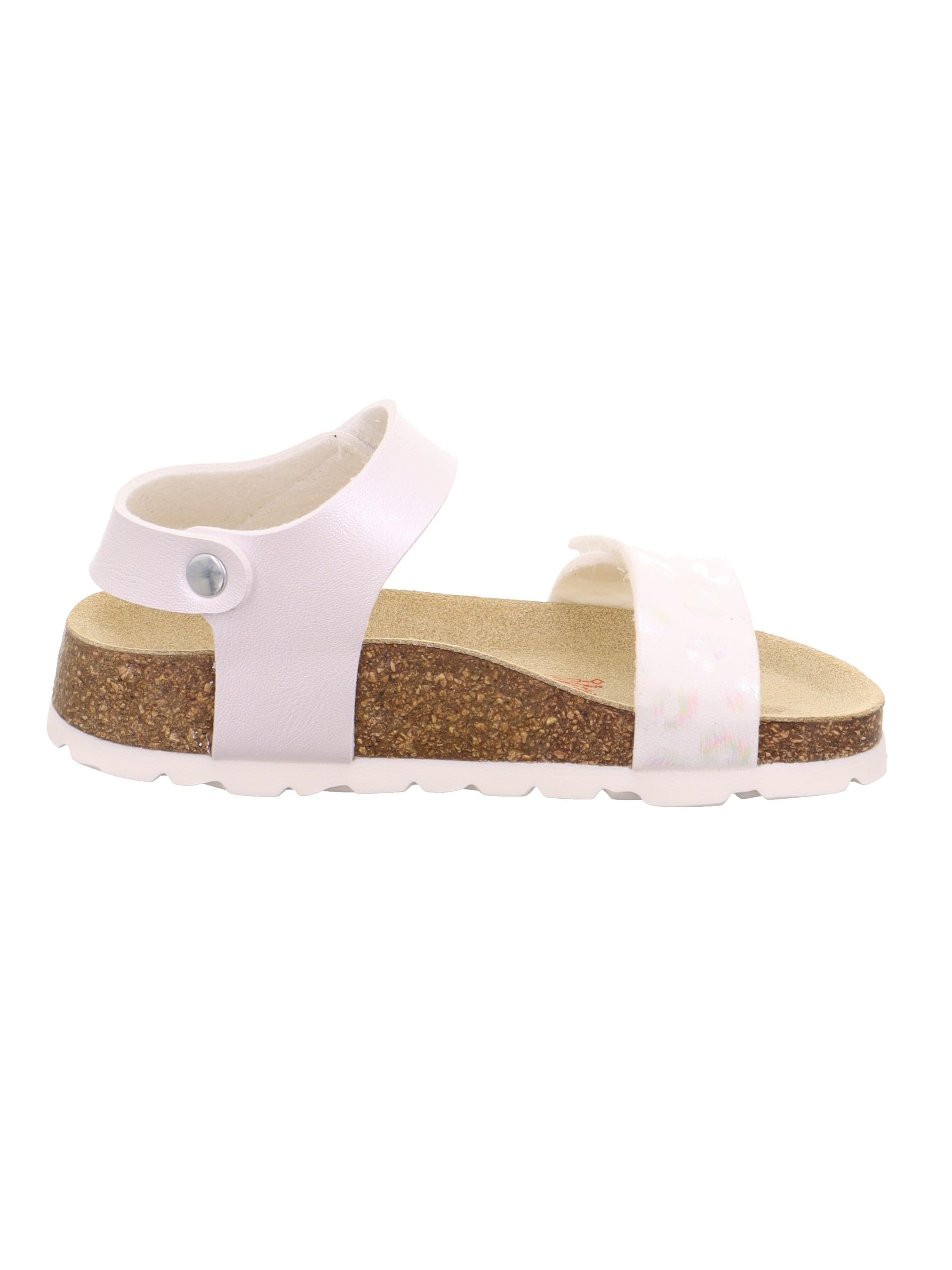 Superfit Mädchen FUSSBETTPANTOFFEL Weiß 1060