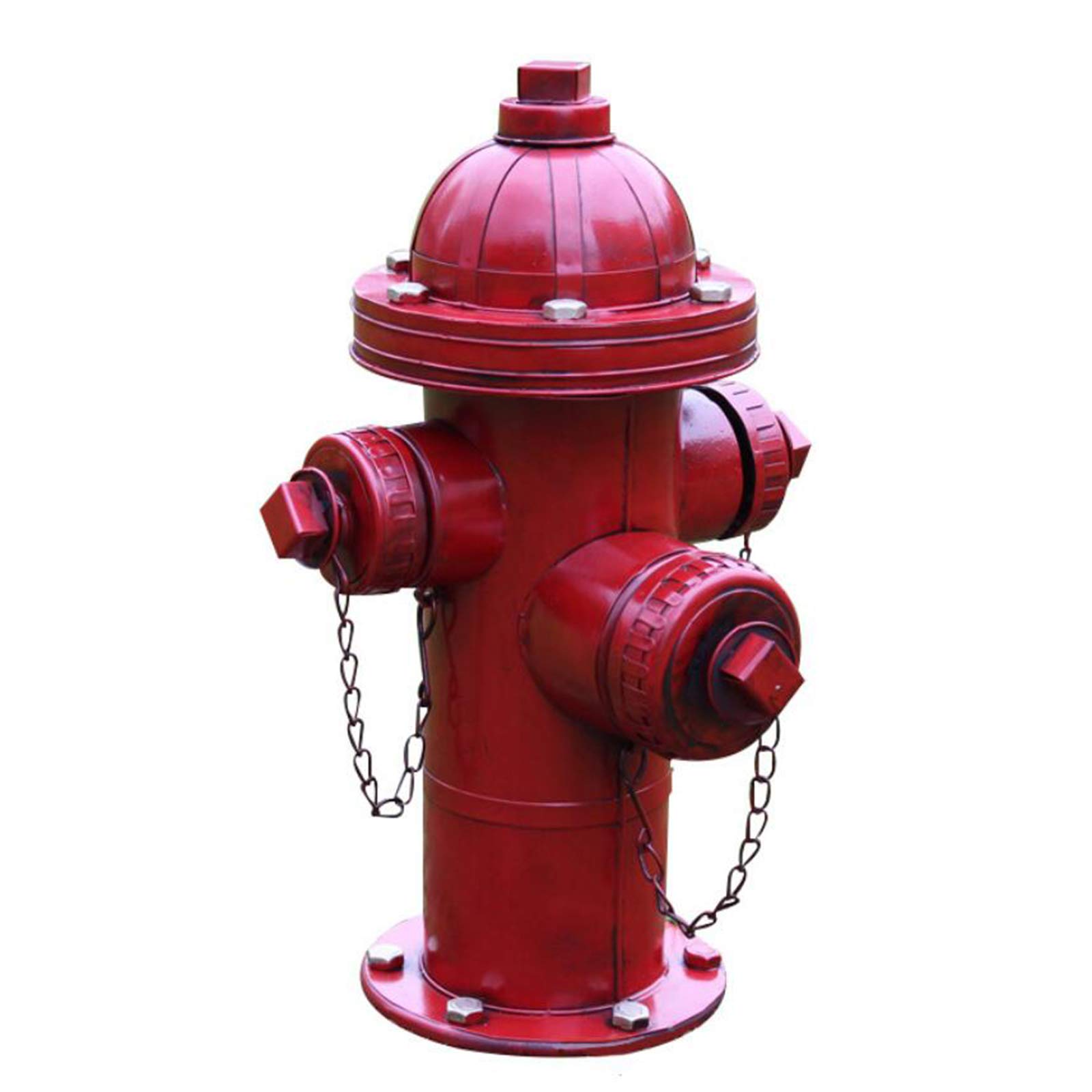 Lot De 2 Mini Bornes Incendie En Résine – Décoration Maison De Poupée, Gâteau Thème Pompier, Accessoire Photo