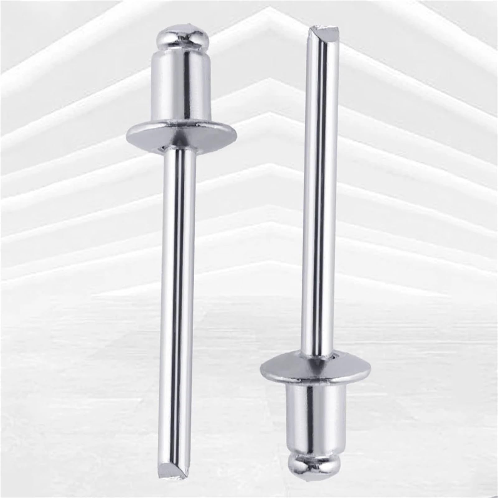 Rivetti ciechi cavi in alluminio, 1000 pezzi, 2,4 mm/3,2 mm/4 mm/4,8 mm, leggeri, resistenti alla corrosione (4 mm)