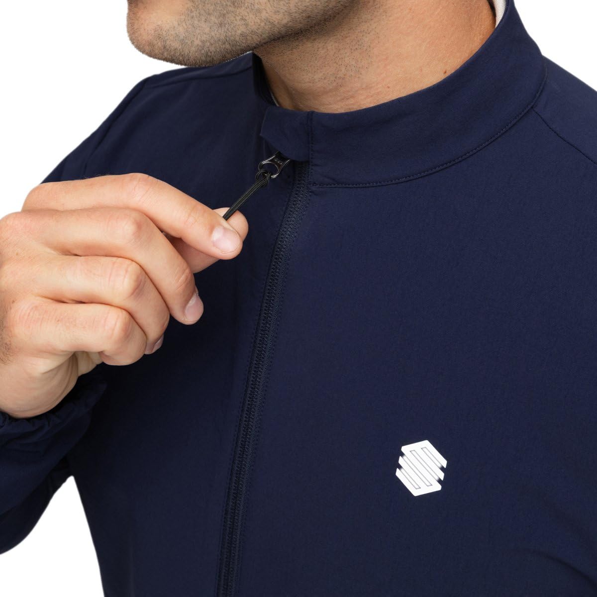 SIROKO Chaqueta de lluvia golf Muirfield Navy Azul