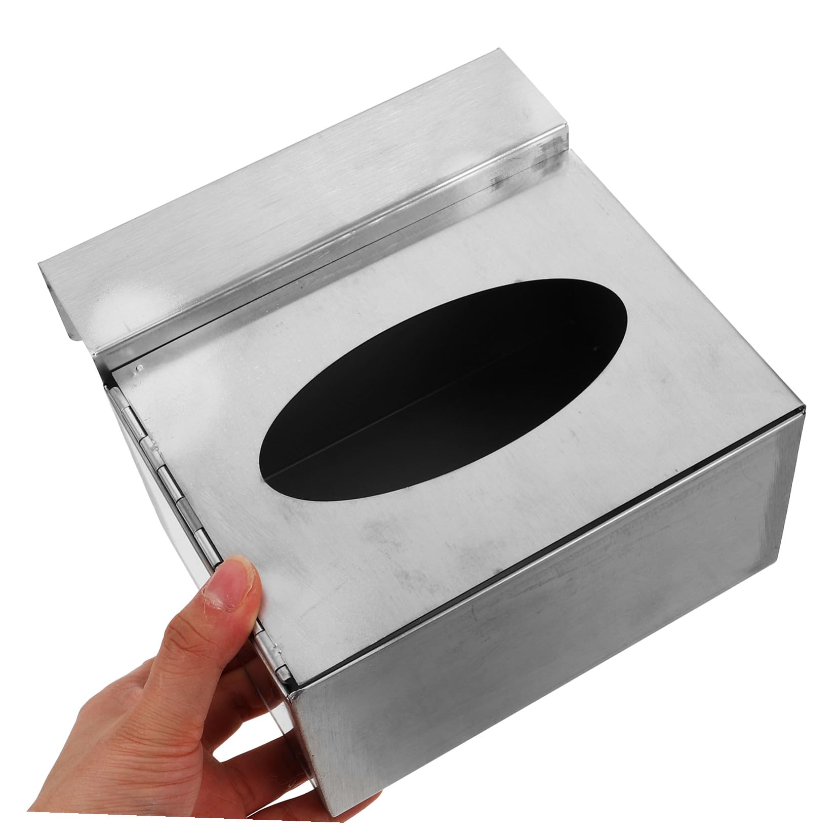 VICASKY Dispenser da Parete per Guanti USA e Getta in Acciaio Inossidabile Organizer Compatto per Cucina Laboratorio Ospedali e Ristoranti Supporto Resistente e Compatto per Box Guanti