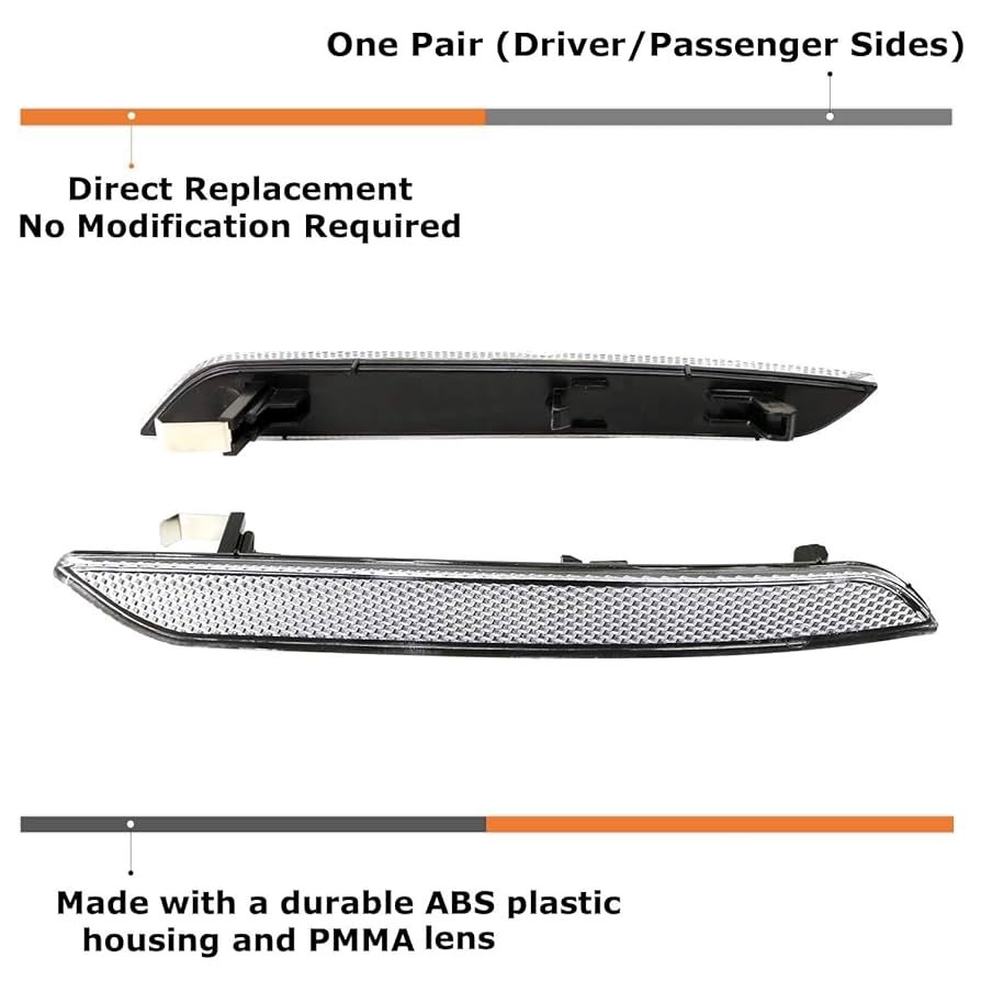 トップス ema125 Amazon.com: EVERESTHD 2PCS side marker light LED Amber