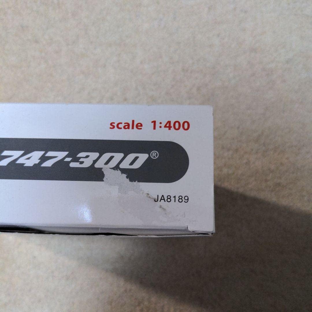 Amazon.co.jp: JAA 日本アジア航空 747-300 1/400 JA8189 : おもちゃ