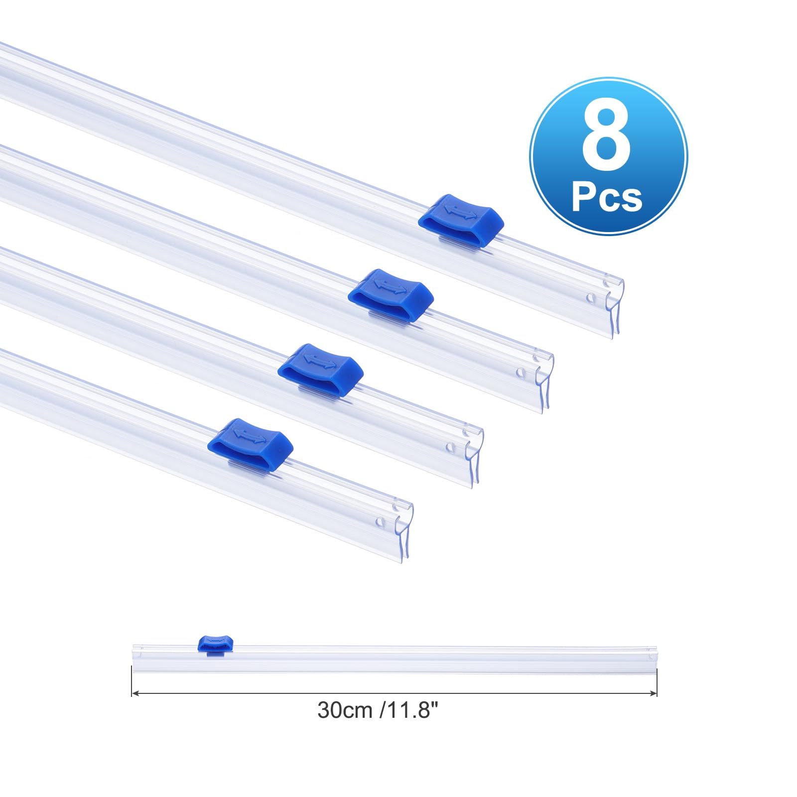PATIKIL 8pcs Plastic Wrap Cutter - Image 2