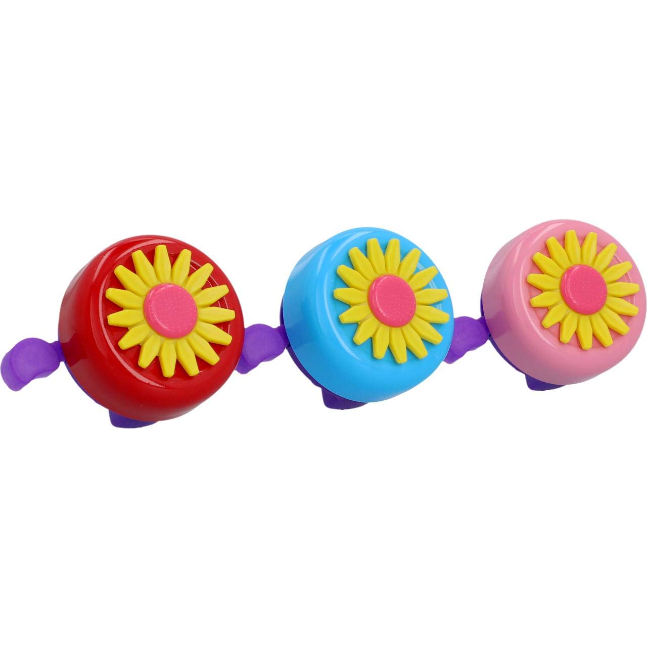 FISCHER Flower Bicycle Bell, Multi-Colour