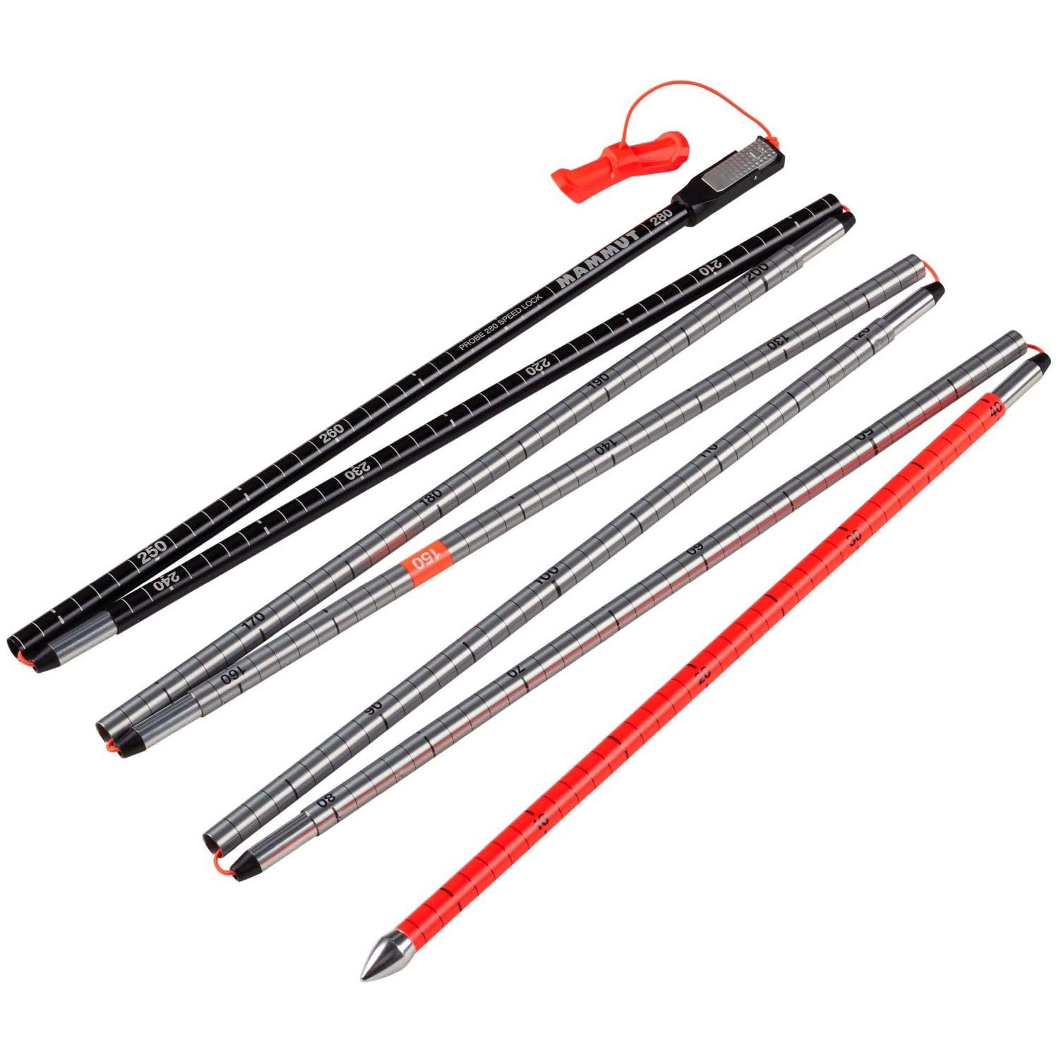 MAMMUT ELEMENT Battery & K2 シャベルセット　プローブ Amazon.com : Mammut Barryvox 2 Tour 280 Package, White, One Size