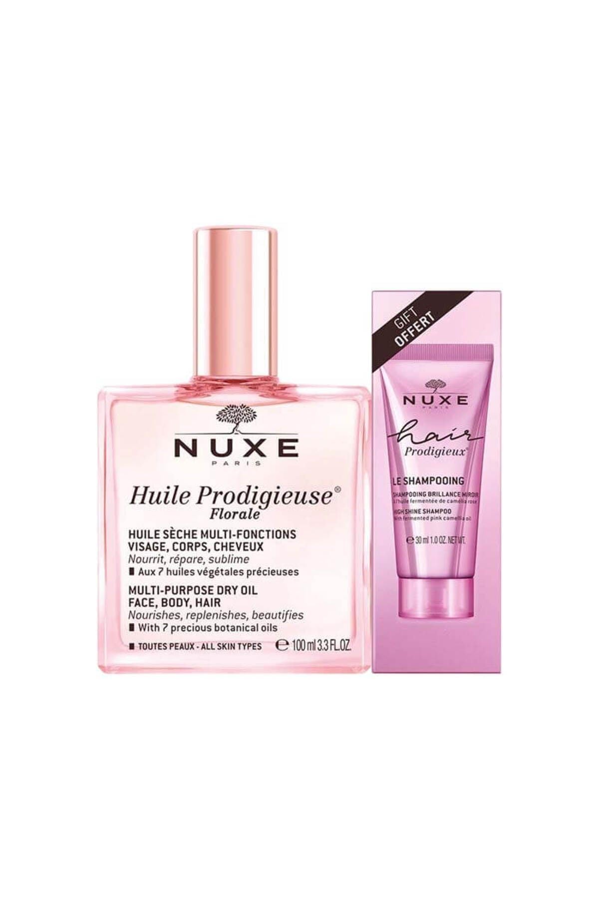 NUXE Huile Prodigieuse Florale Pflege-Set Produkt Beschreibung