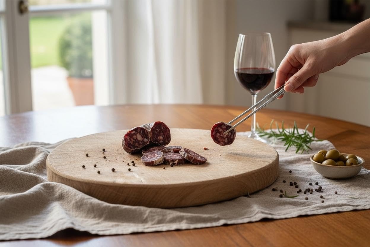 La Cigolina – Salame di Wagyu 200g + Salame di Frisona 400g | Salumi bovini artigianali 100% italiani | A basso contenuto di grassi, ricchi di gusto e Omega 3 | Stagionati e naturali