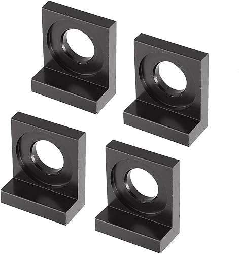 Miniatura 1 de X AUTOHAUX 4 unidades de 0.591in de diámetro universal de cadena de agujero, tensor de bloque, metal verde para motocicleta