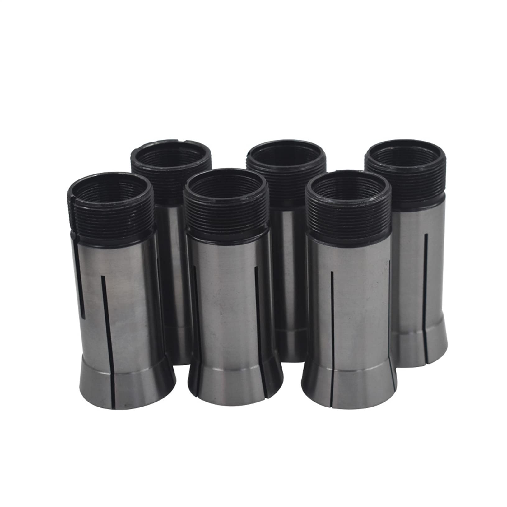 5C Square Collets Set 6-Pack Precision Mill Collets Set 1/8In - 1In In Mill Chuck Holder for Taper Spindle Mill Machine