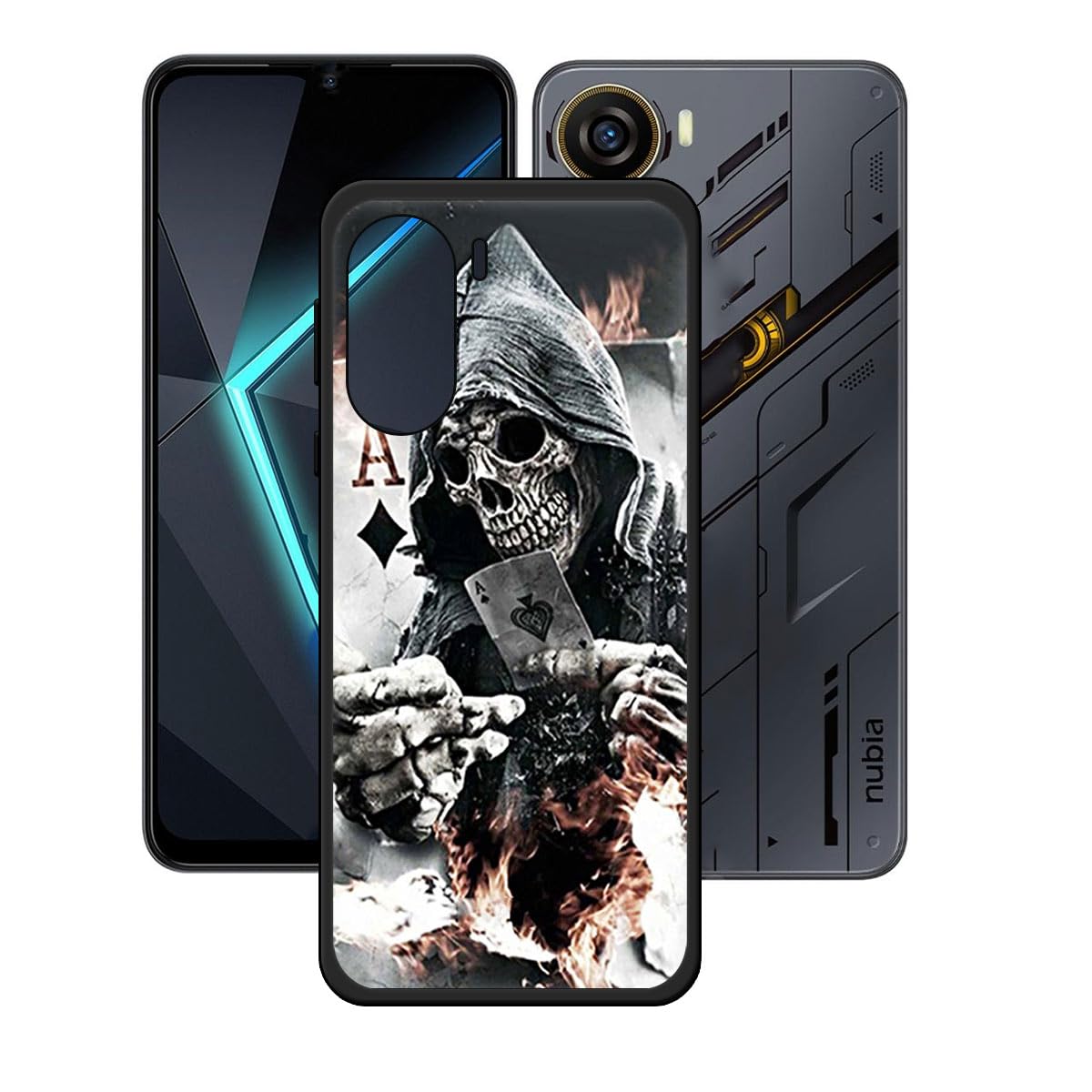 BMPNLSZ Coque Pour Nubia Neo 5G, Ultra-Mince Silicone TPU Cover, Bumper Souple Cristal Anti-Choc Etui Housse De Protection Case Pour Nubia Neo 5G (6 ,6") - KE7