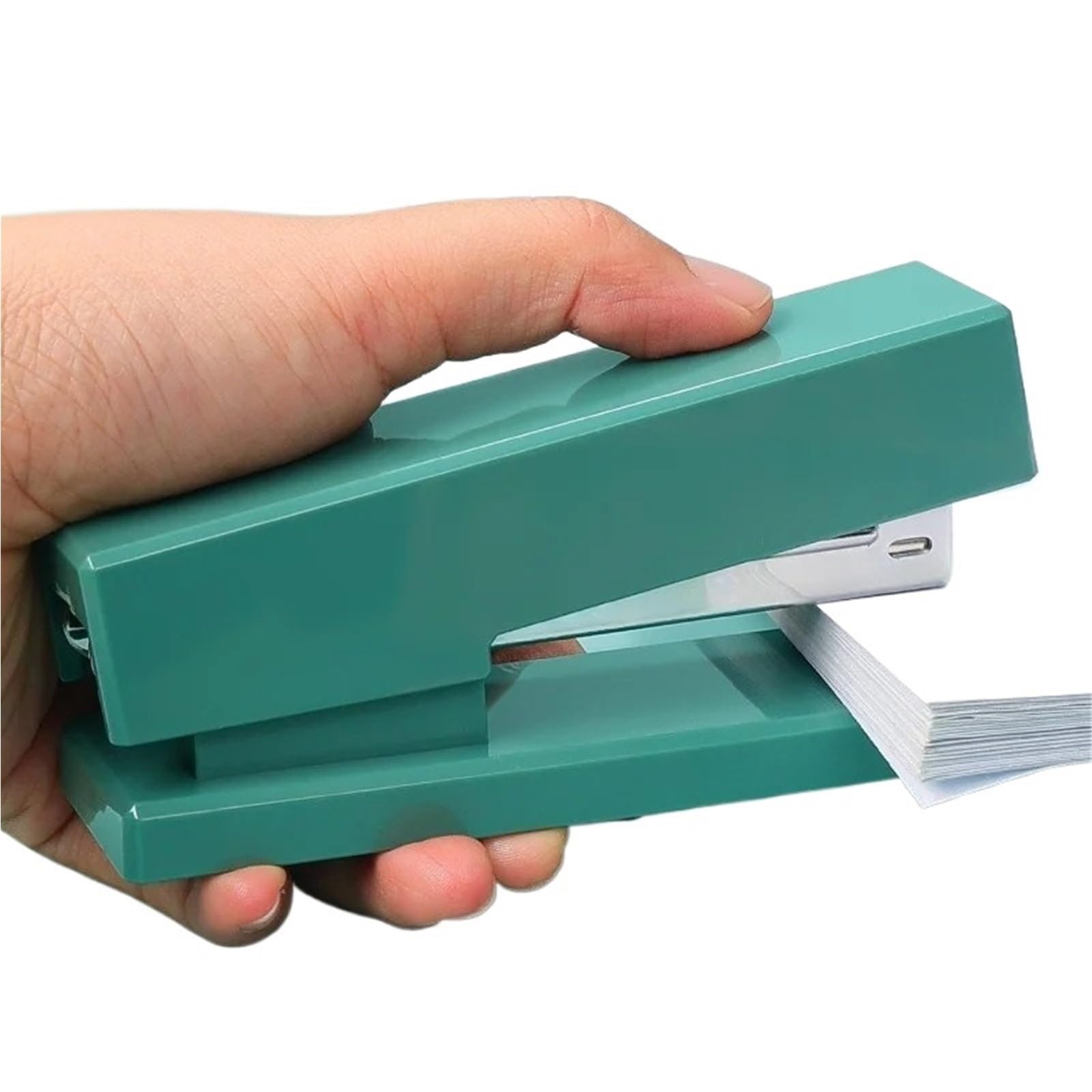 Desk Binder Binder Binder Binder Druring Paper Drapling Fashion Colors Suministros de papelería Accesorios de la oficina de papelería(10 boxes of staples)