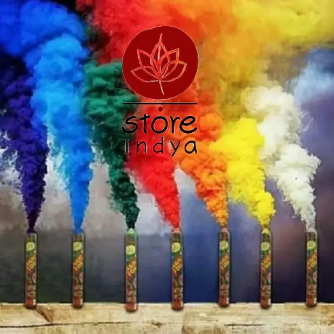 Poudre Holi Orange 700 G - Naturelle, Soluble à L'eau, Pour Fêtes, Photos Et Festivals