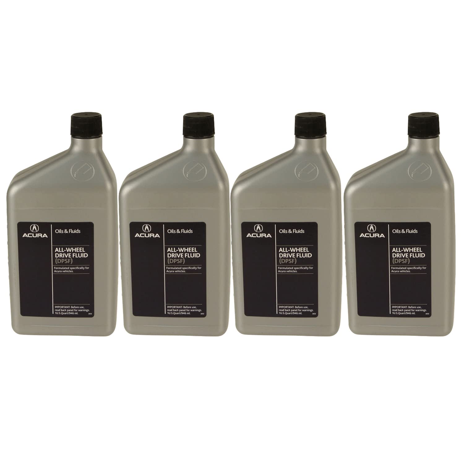 Genuine OEM Differential Oil AWD Type-II 4 Quarts DPSF (4x1 Qt) For Acura Honda