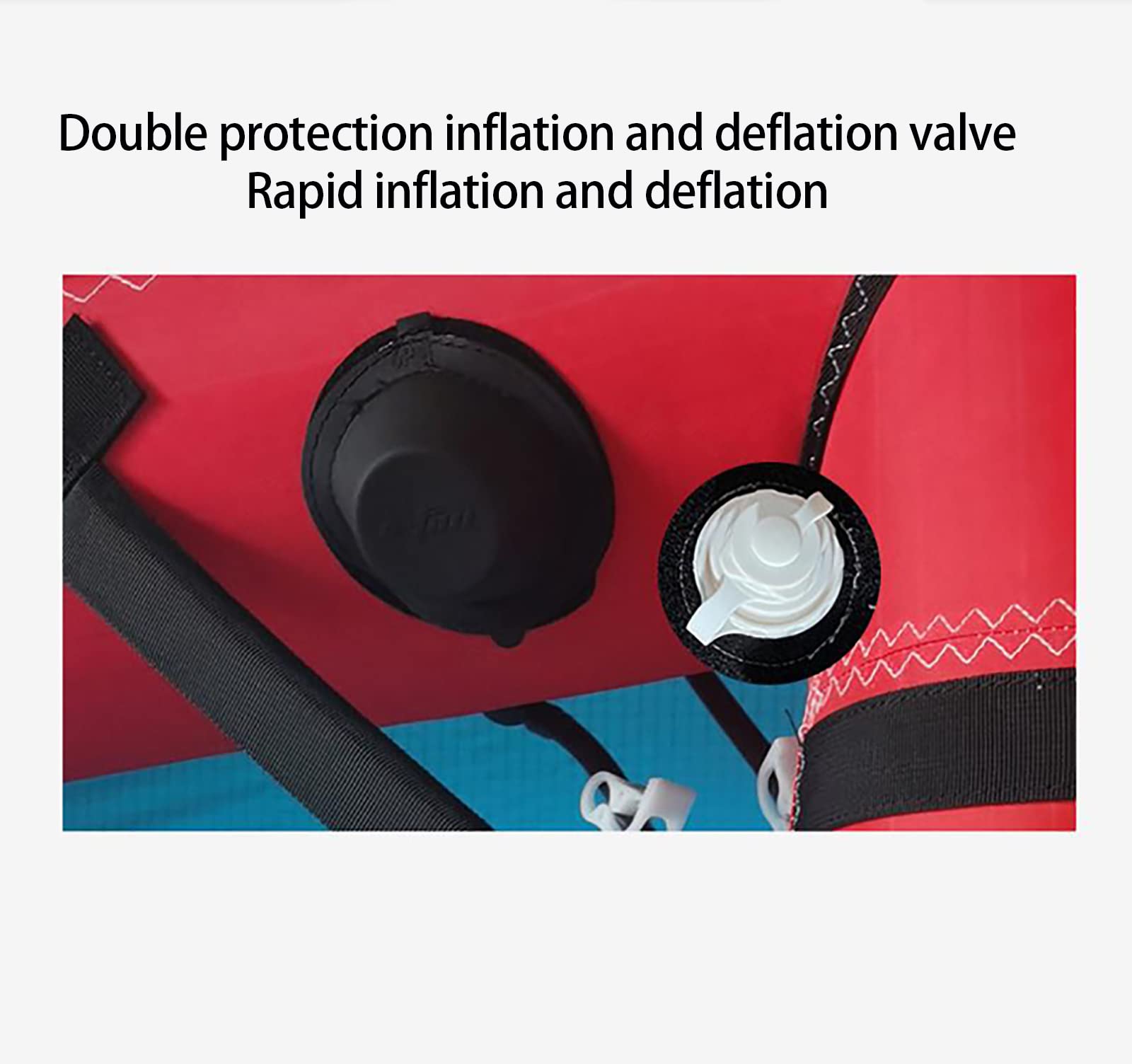 Accessoire Kitesurf Gonflage Rapide Valve De Gonflage 90° Anti-retour Pour Cerf-volant De Kitesurf - Blanc, TPU, 57x45mm Valve Cerf-volant TPU