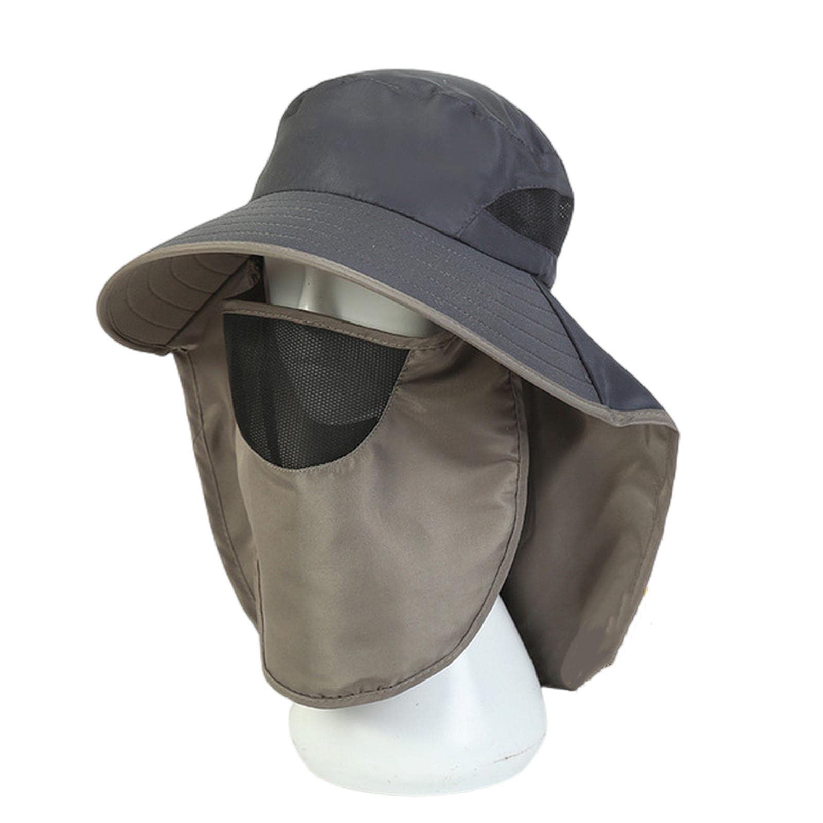 Cappello a secchiello Cappelli da Sole Estivi Protezione Cappelli da Pesca All'aperto Per Gli Uomini Donne Escursionismo Visiera Pesca Cappello