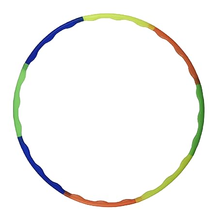 TanMan Hula Hoop, Hoopa Hula, Exercise Ring for Fitness with 30 inch Diameter for Boys,Girls, Kids and Adults ( Multi Color )