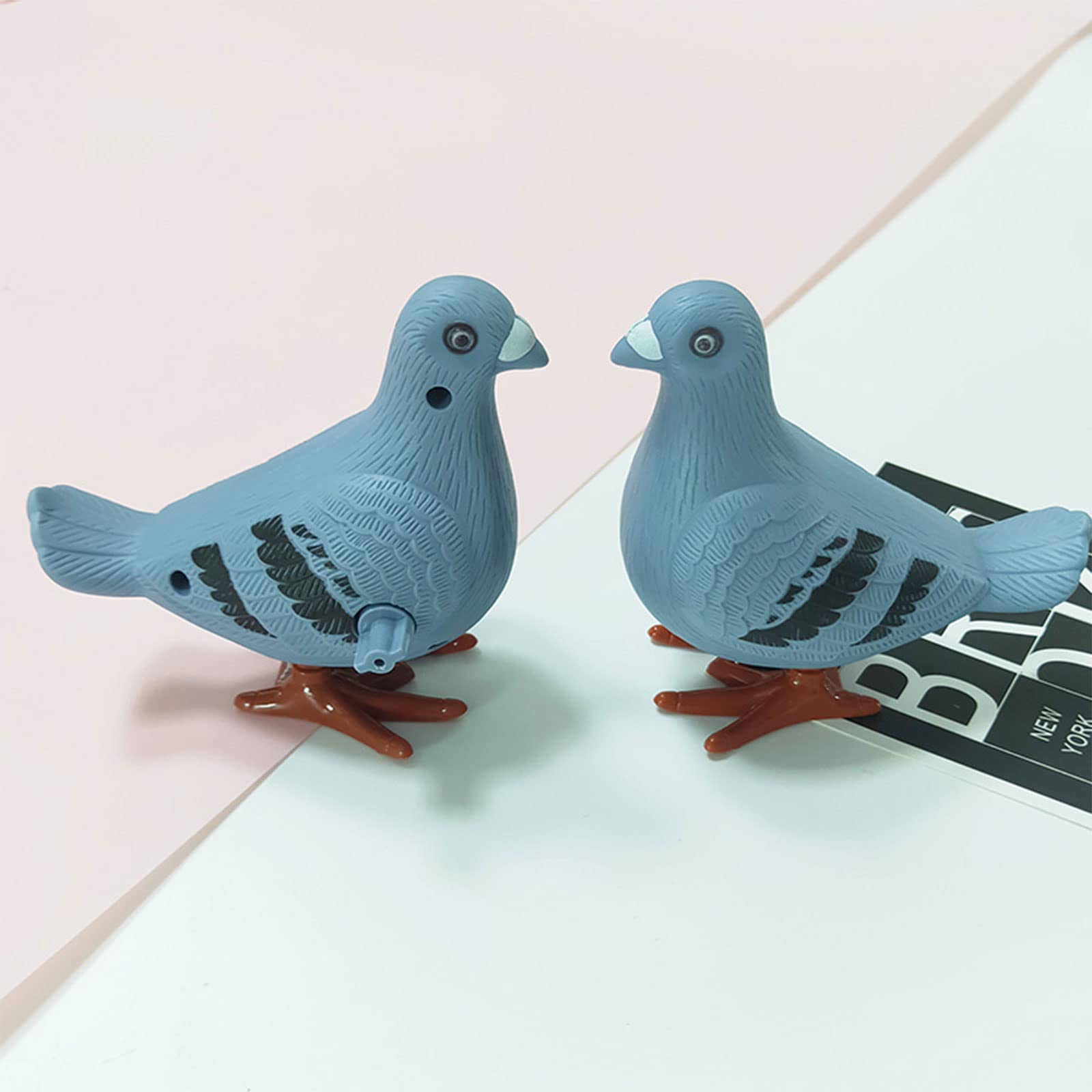 Pigeon Wind Up Toy Jumping Mini Pigeon Toys Simulation For