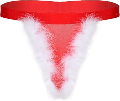 Amazon.com: ACSUSS Sexy sombrero de Papá Noel de Navidad para hombre, tangas  de bikini : Ropa, Zapatos y Joyería