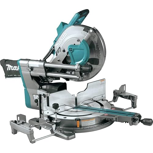 Makita 40V Max Xgt 12 inches Dual Bevel Sliding Compound Miter Saw Aws Capable Brushless Cordless Bare Tool