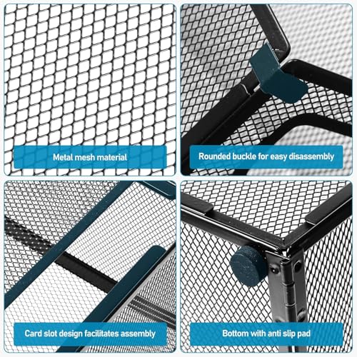 Support de rangement robuste pour documents doté de coussinets antidérapants stables - 4