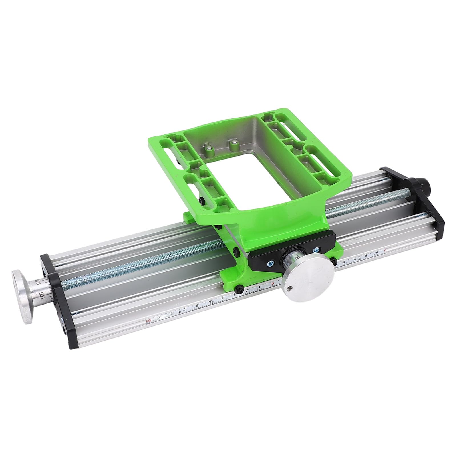 Mesa Deslizante para Taladro de Banco, Aleación de Aluminio, Mesa de Fresado Compacta para Trabajos de Precisión con en Y de 50 Mm Y X de 200 Mm para Taller en Casa