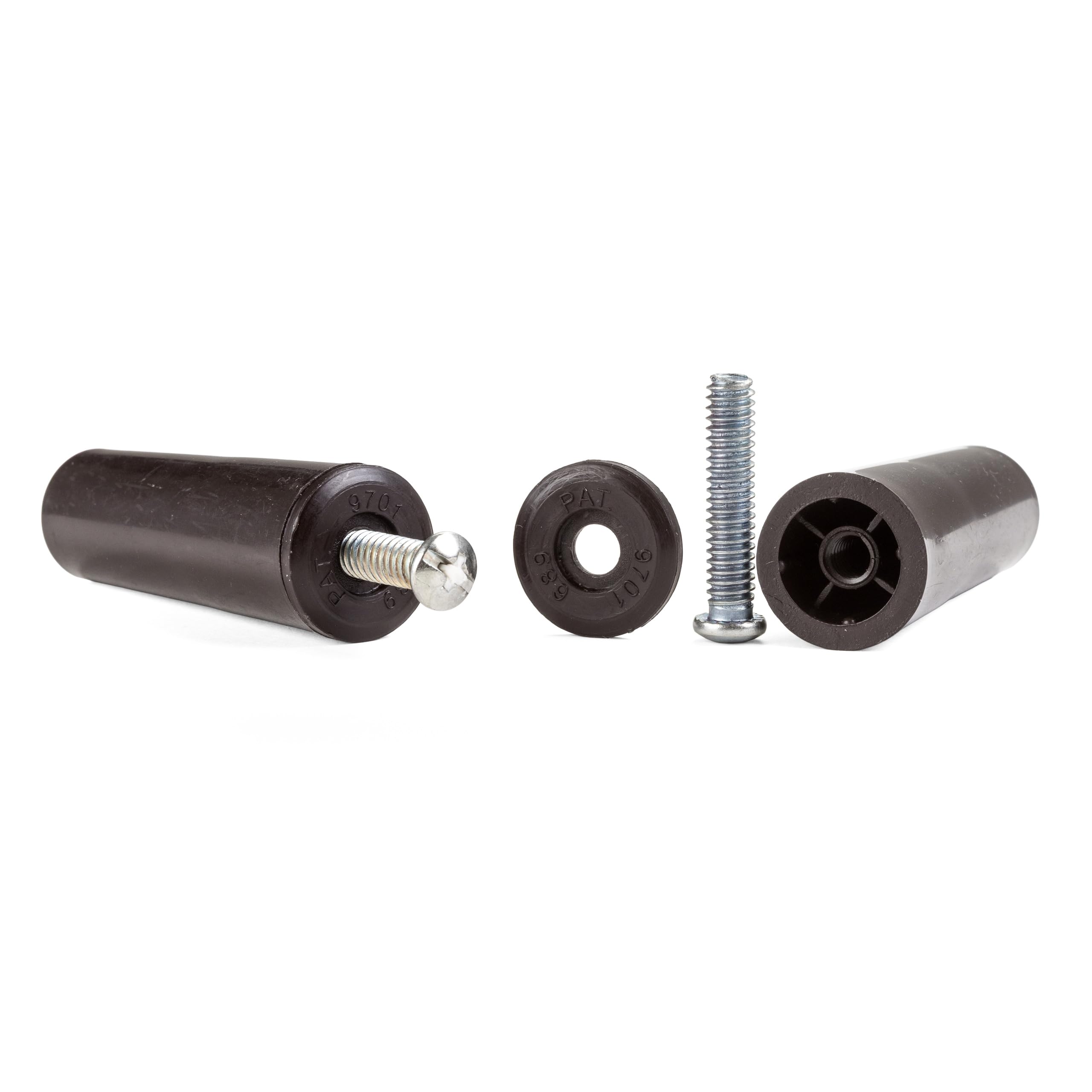 IdeaGenesis, Pack of 12 60 mm Blind Stops for Roller Blinds Made of PVC - Image 2