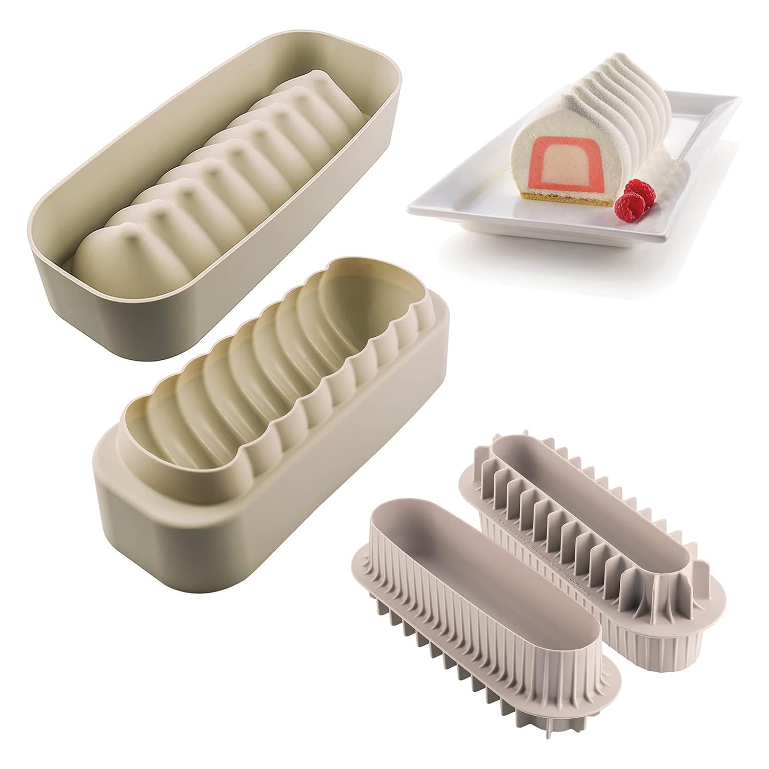 Silikomart Set Inserto Buche y Meringa