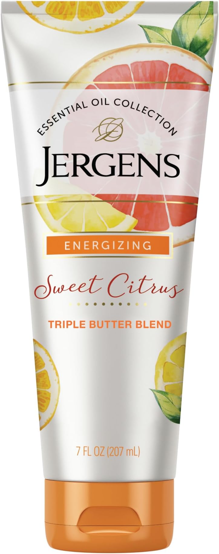 Sweet Citrus Body Butter, Hand and Body Lotion, Moisturizer for Women, Lotion with Essential Oil for Indulgent Moisturization, 7 Oz