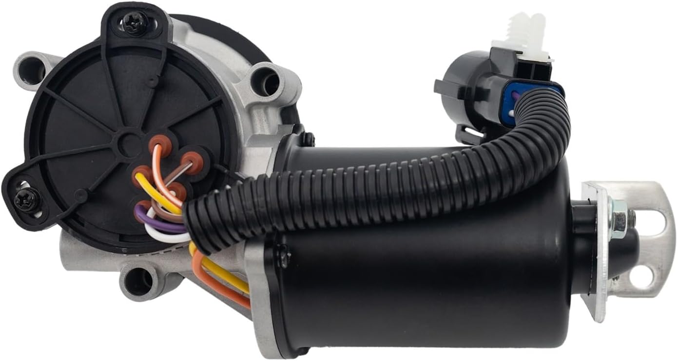 Replacement Transfer Case Motor fits Ford Explorer Sport Trac 2001-2002 4.0L V6 (OE-Style 1354, Round 7-Pin Plug)
