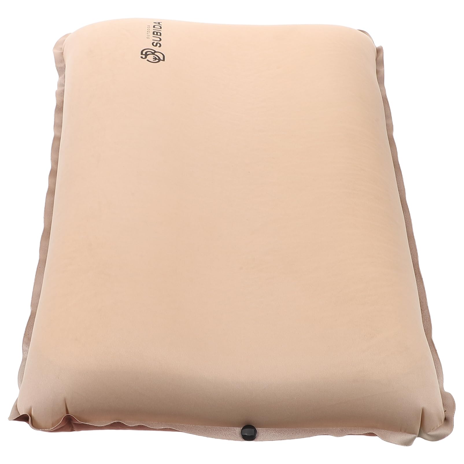 UKCOCO Almohada Ligera y Ergonómica para Camping Inflable Viaje Tejido Compacta Elástico, Adecuado Actividades Aire Libre y Uso en Avión