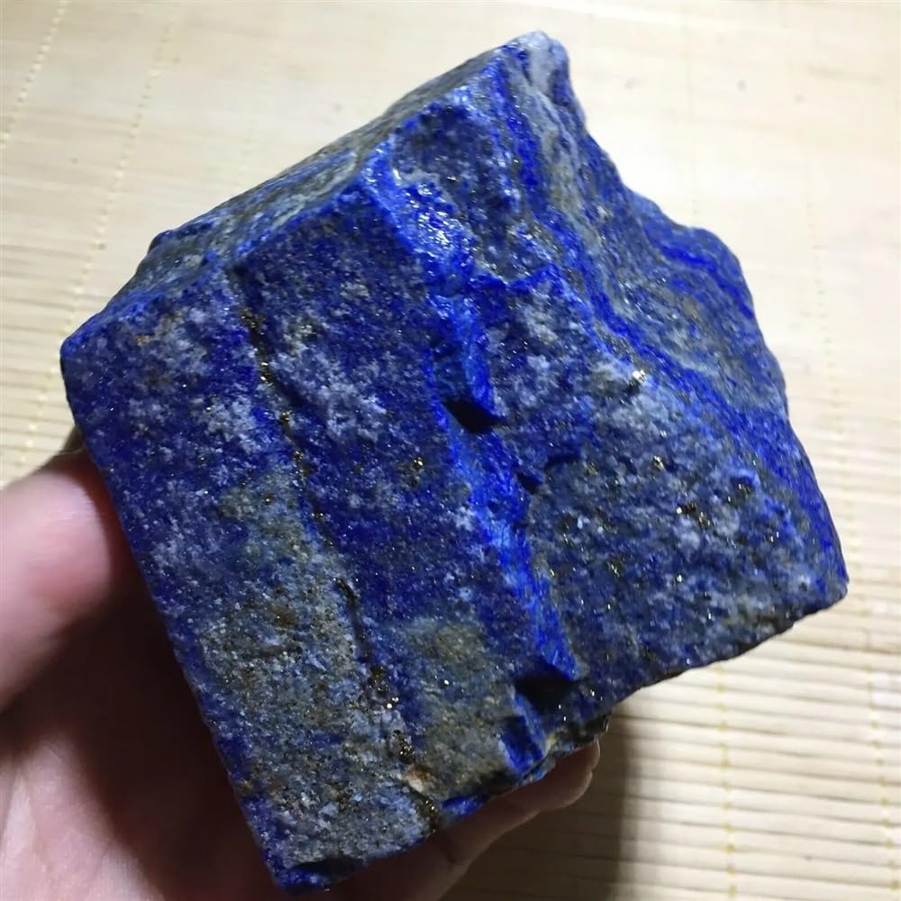 Rough Lapis Lazuli Crystal Raw Gemstone Ornaments Home Decor(350-400g)