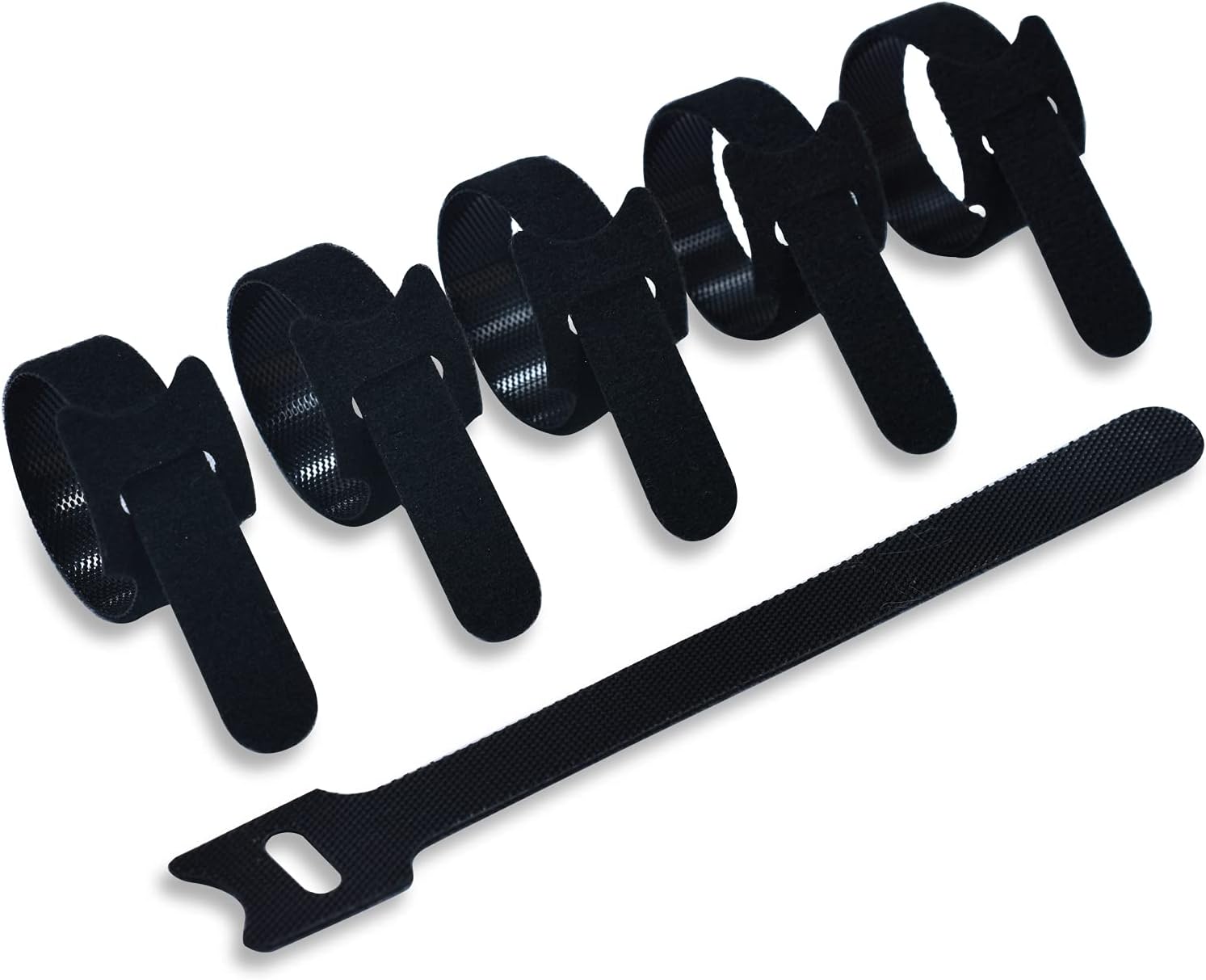 AOKLANT Wire Organizer Cord,Reusable Fastening Cable Ties