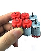 Vista 7 de 10pcs Micro 130 DC Motor Strong Magnetic Brushed Electric DC 3V -12V 25000 RPM Cars Toys Electric Motor, High Speed Torque DIY Remote Control Toy