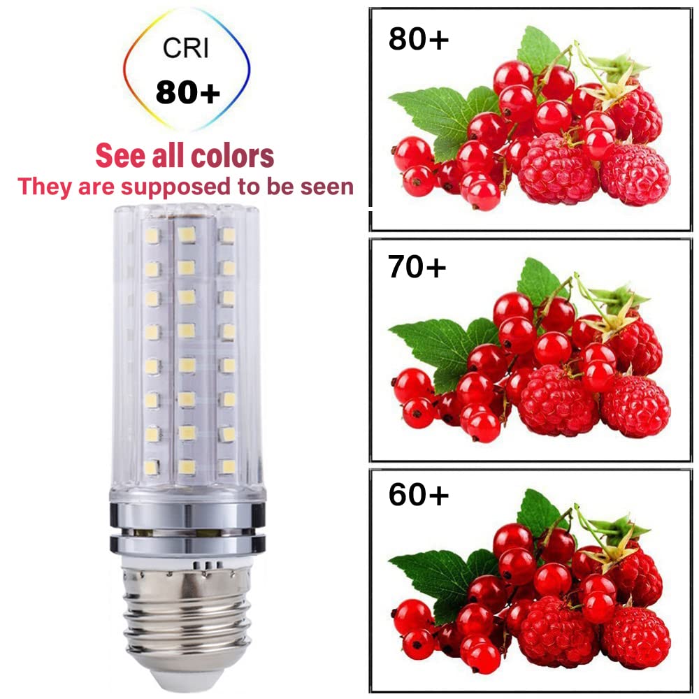 RYTM Lampadine LED, Lampadina a Mais con Base E26/E27, 16 W 1000 LM, 20 W 1300 LM, equivalente a 160/200 Watt, 3000 K 4000 K 6000 K Non dimmerabile CA 85 V ~ 265 V (Confezione da 10)
