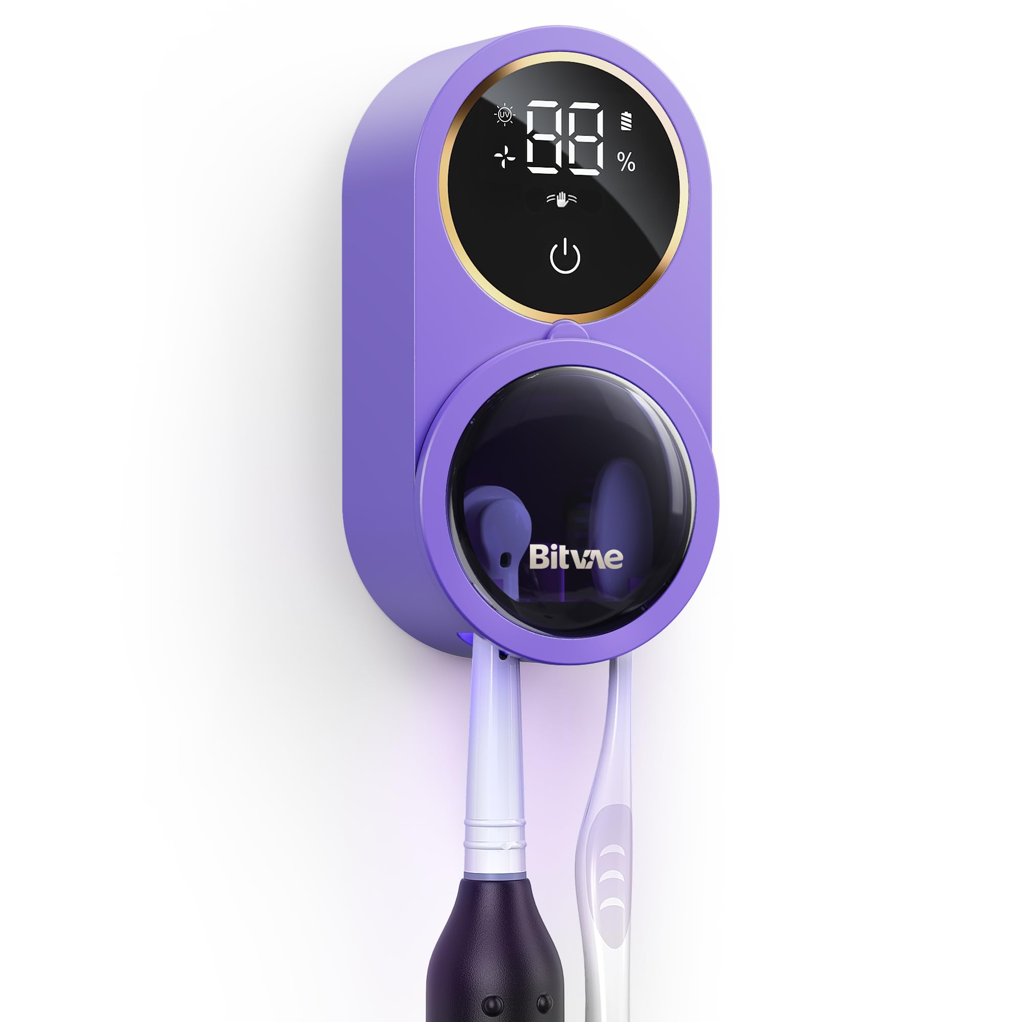 Bitvae Tooth Brush Holder for Bathroom Infrared Sensing