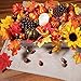 20 Pcs Mini Artificial Autumn Gourds, Pumpkins Assorted Fake Foam Pumpkins Mini Small Pumpkins Bulk Fall Party Table Fireplace Decor Wreath Craft Harvest Halloween Pumpkins Thanksgiving Centerpieces