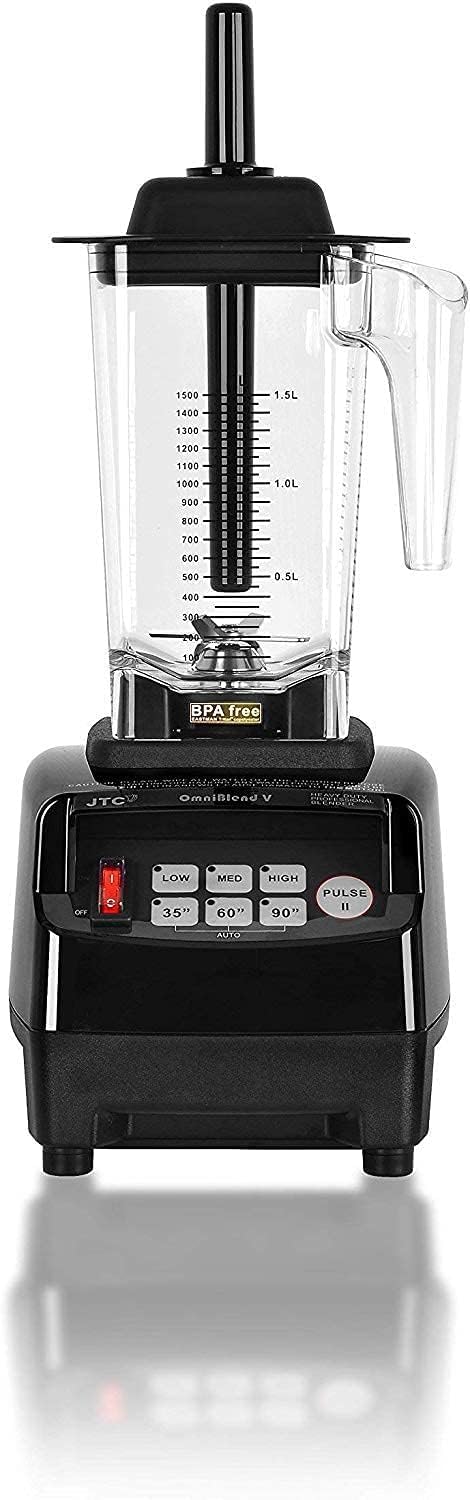 FROTH & FLAVOR Jt Polycarbonate V Bar Blender 800A Black