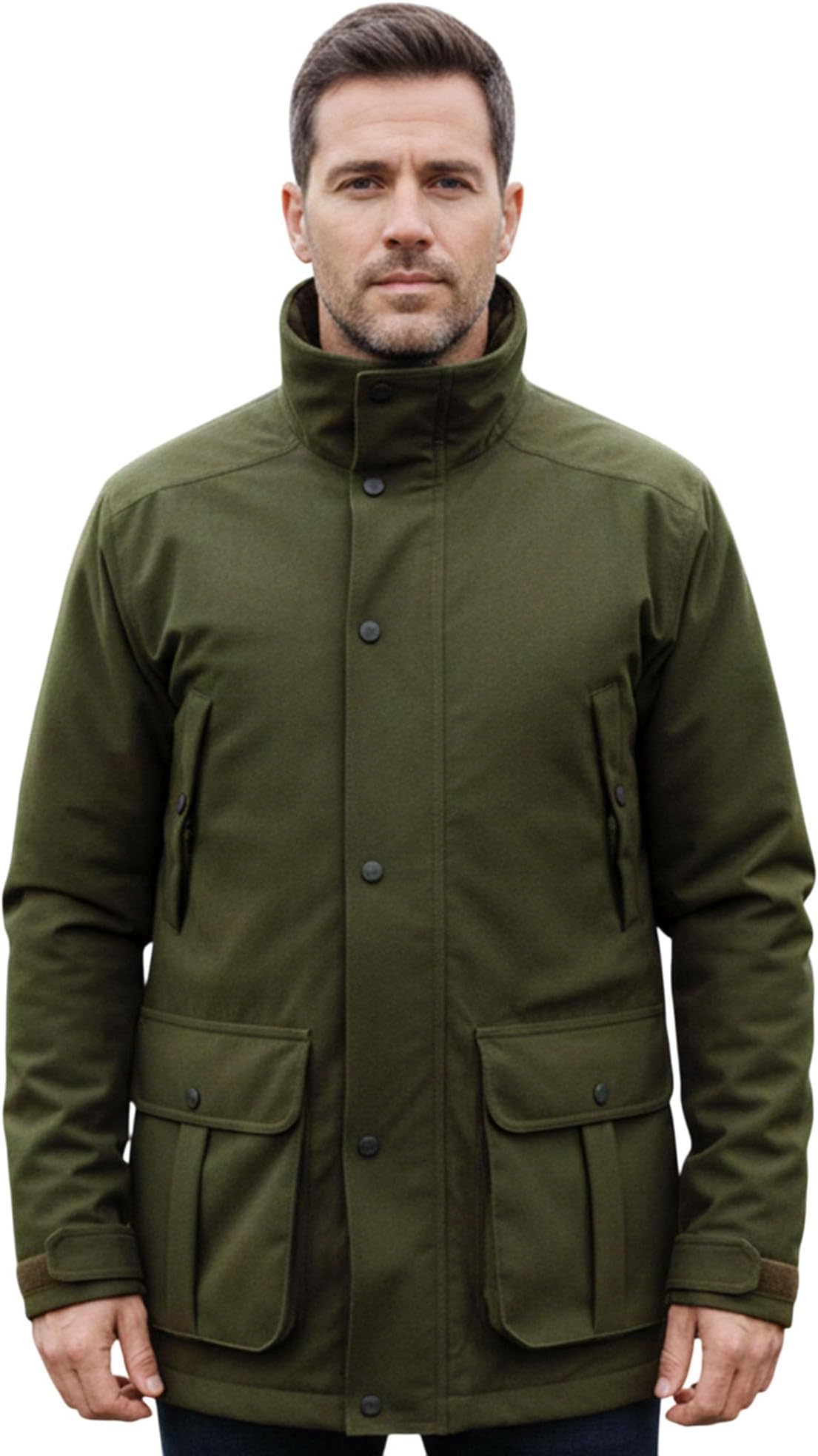 Mens EN207 Hunters Stealth Waterproof Jacket with Concealed Hood