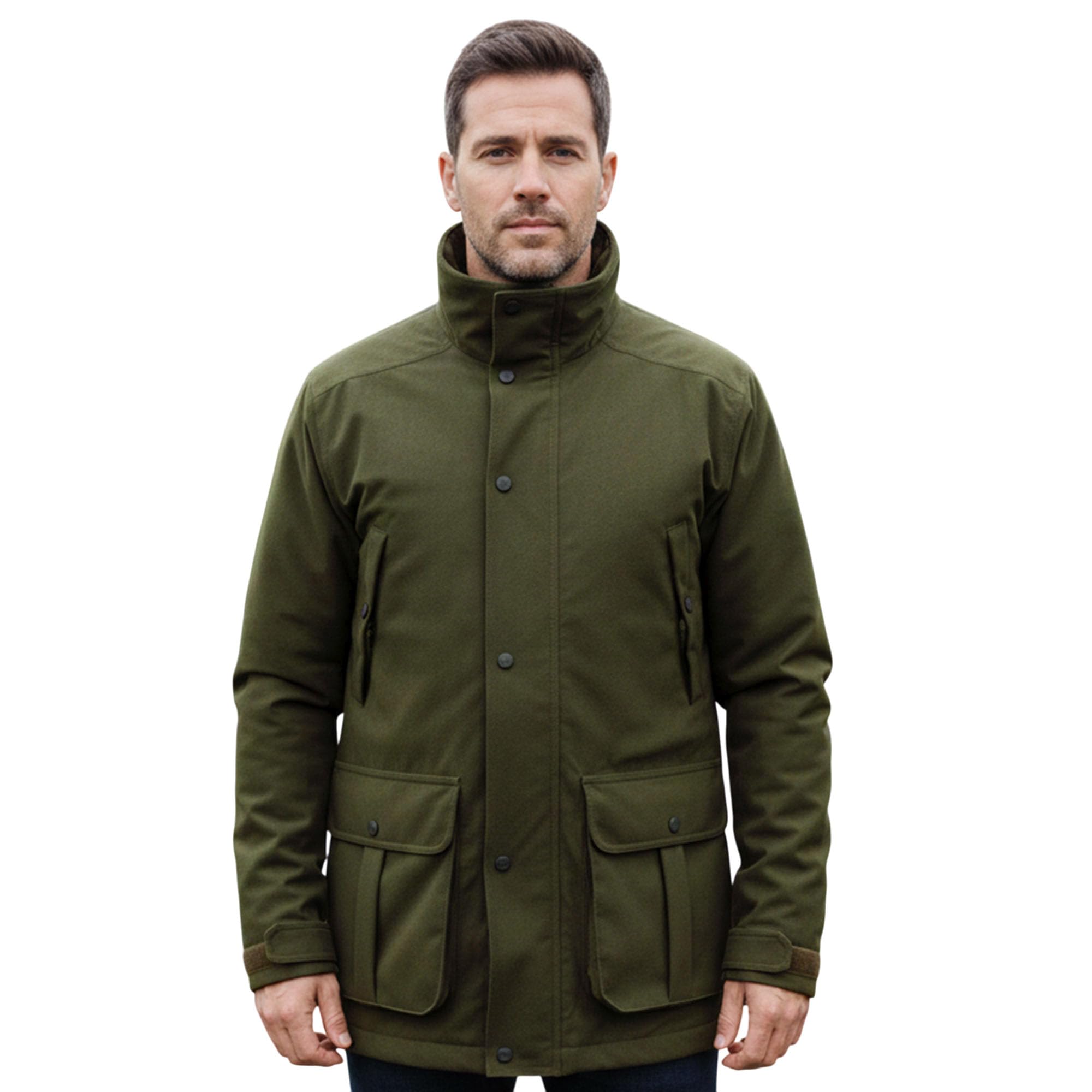 Mens EN207 Hunters Stealth Waterproof Jacket with Concealed Hood