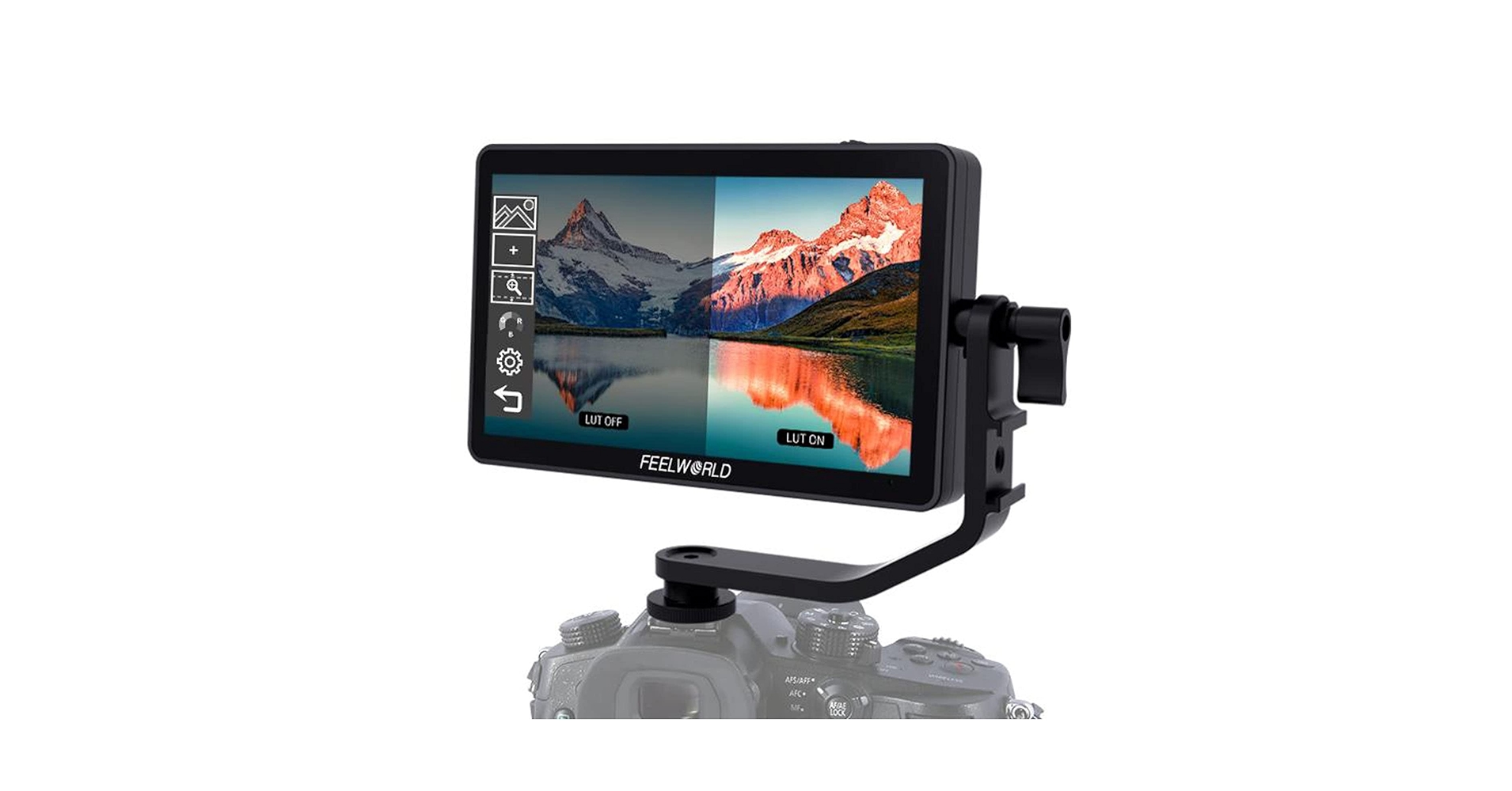 FEELWORLD F6 Plus V2 専用モニターケージ付き Amazon.com: FEELWORLD F6 Plus V2 6 Inch 3D LUT DSLR Camera