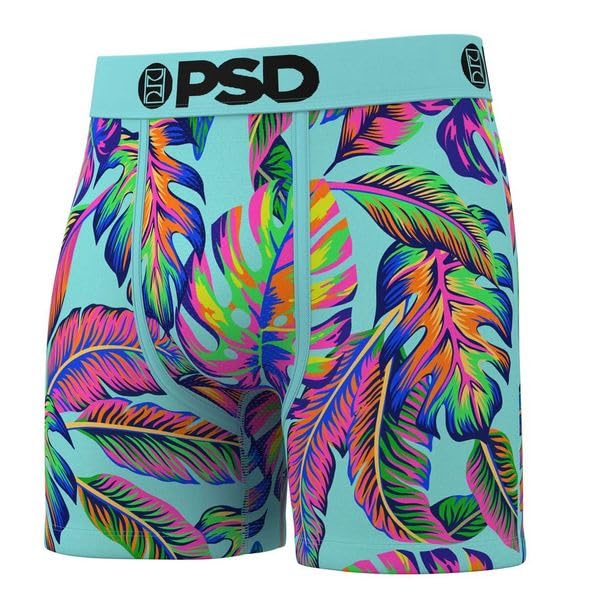 PSD Men's Boxer Briefs - Oasis 3 Pack, 5 Inch Inseam, Moisture-Wicking, Boxer Briefs for Men Pack, X-Large2