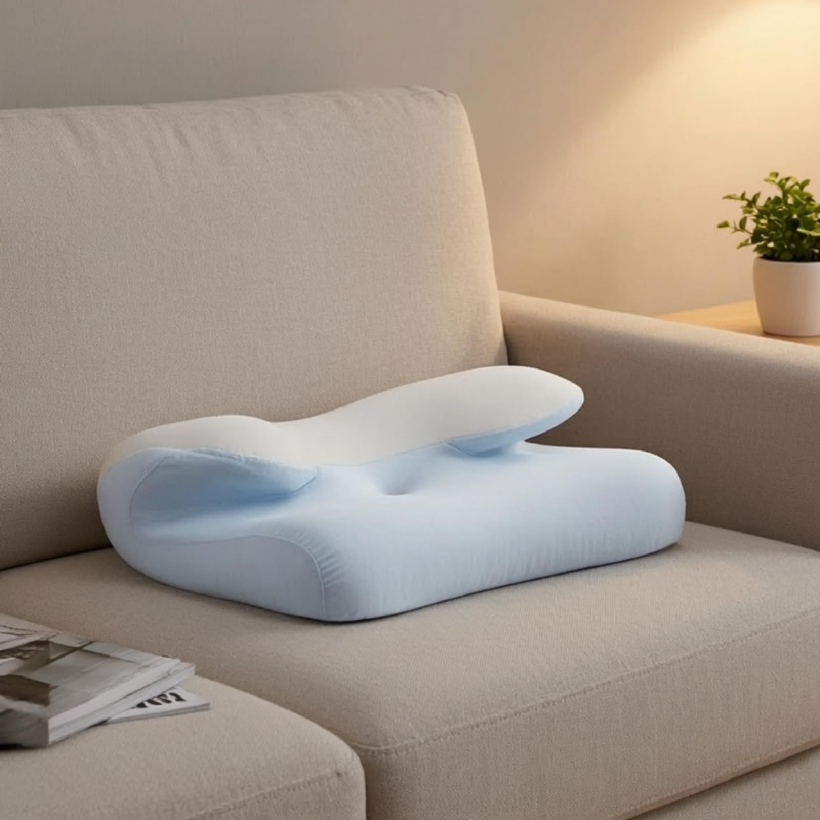 LOVIVER Almohada Ortopédica Ergonómica sin Olor