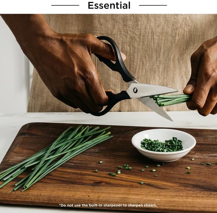 Miniatura 6 de Ninja Foodi NeverDull - Juego de cuchillos de cocina de 10 piezas con bloque afilador integrado, cuchillas de acero inoxidable, colección de