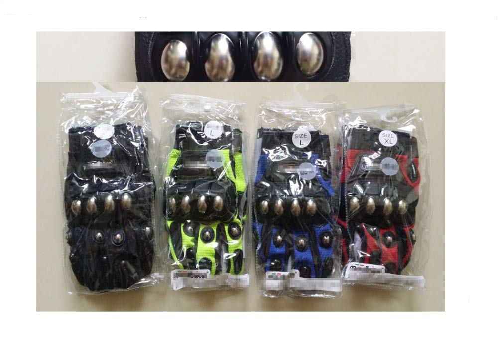 Guantes De Ciclismo,Pantalla Táctil,Nudillos Duros,Guantes De Dedos Completos,para Motociclismo Ciclismo Escalada Senderismo Caza Deportes Al Aire Libre,Green-XL