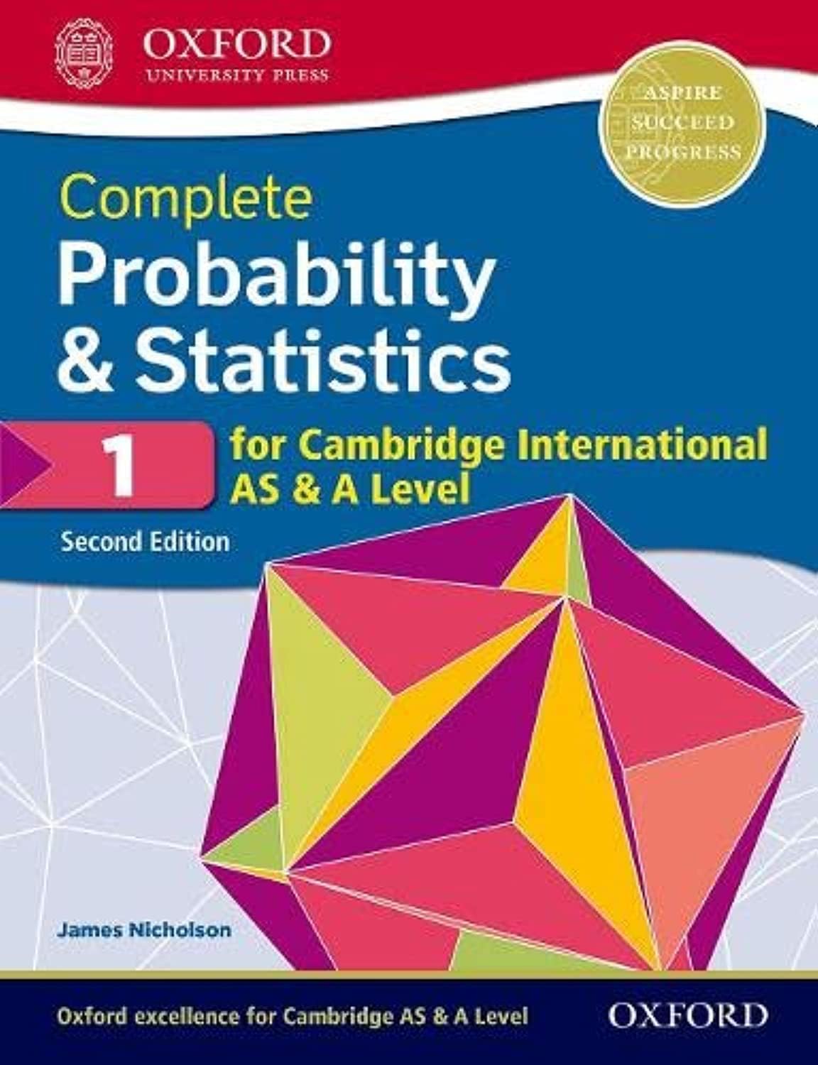 Cie A Level Statistics 1 2Nd Edition Book And Website Link