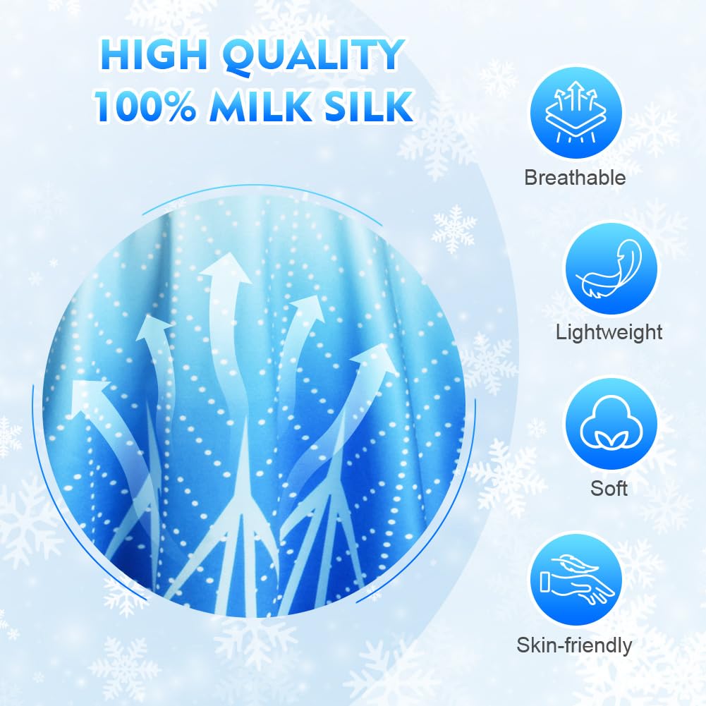 AOOWU Elsa kostium dziewczynki, Elsa dziecięca sukienka księżniczki, sukienka Elsa, zestaw z koroną, kostium księżniczki, sukienka z ruffle Sleeve na przebieranie się na karnawał, Halloween, Boże