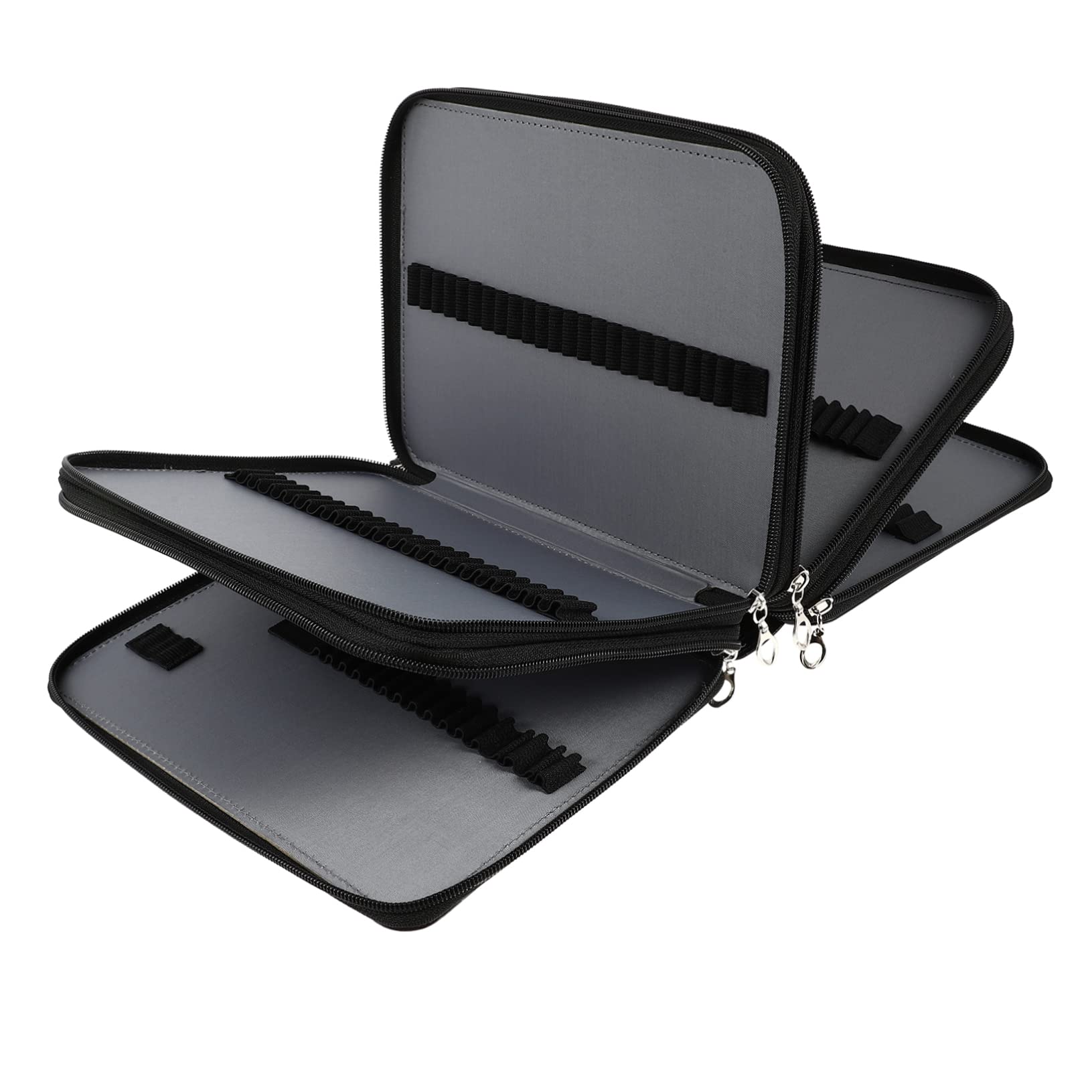 Astuccio Portatile Per Matite Artistico Borsa Fessure Elastiche Per Penne e Matite Design Per Studenti e Artisti